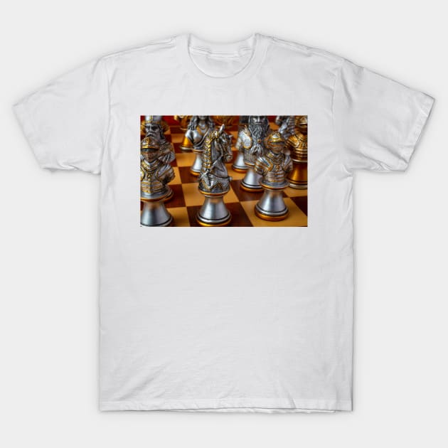 The Game Of Chess T-Shirt by photogarry